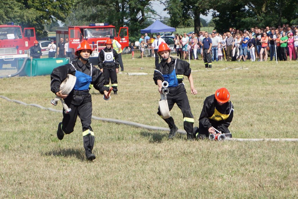 Gminne zawody sportowo – pożarnicze w Borysławicach Zamkowych