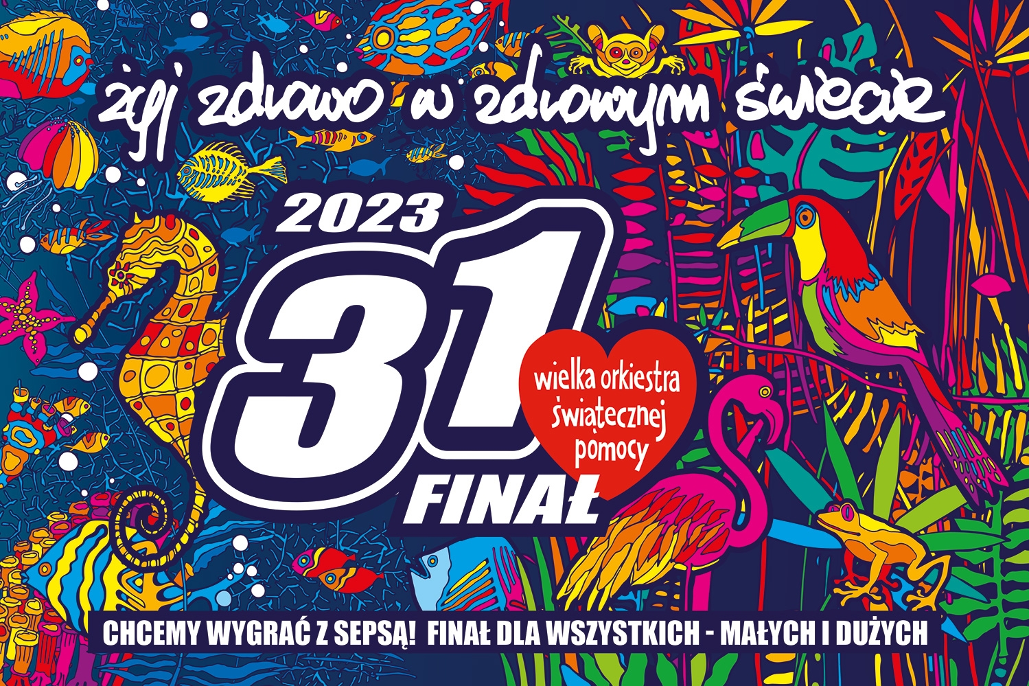 Orkiestra Czerwonych Serc zagrała w Grzegorzewie 