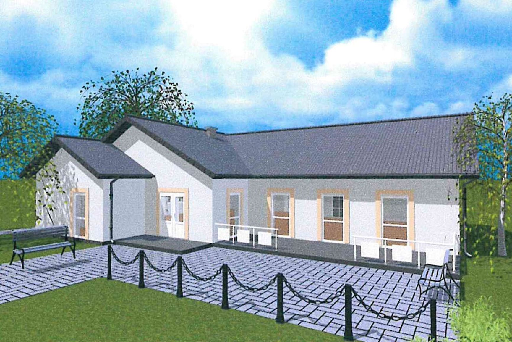 Rozpoczęcie budowy świetlicy wiejskiej w Grodnej