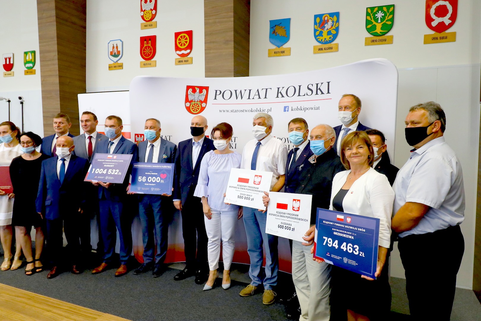 Dofinansowanie na przebudowę ulicy Choińskiej, Placu kościelnego i ulicy Szkolnej w Grzegorzewie