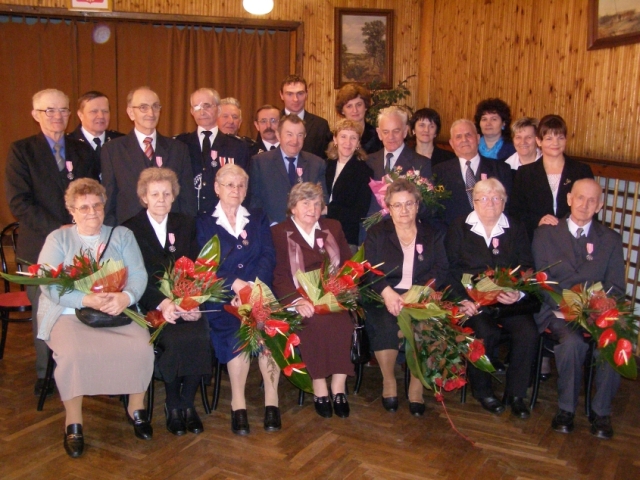 Uroczysty Jubileusz 50-lecia pożycia małżeńskiego