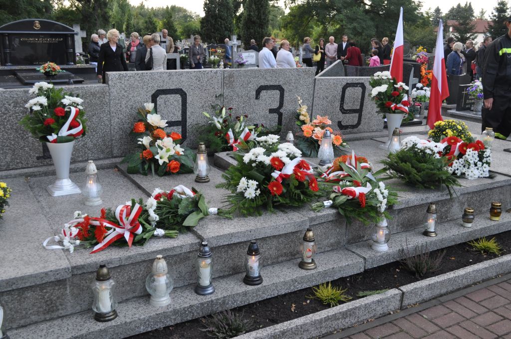 Pamięci poległych w 74 rocznicę wybuchu II wojny światowej