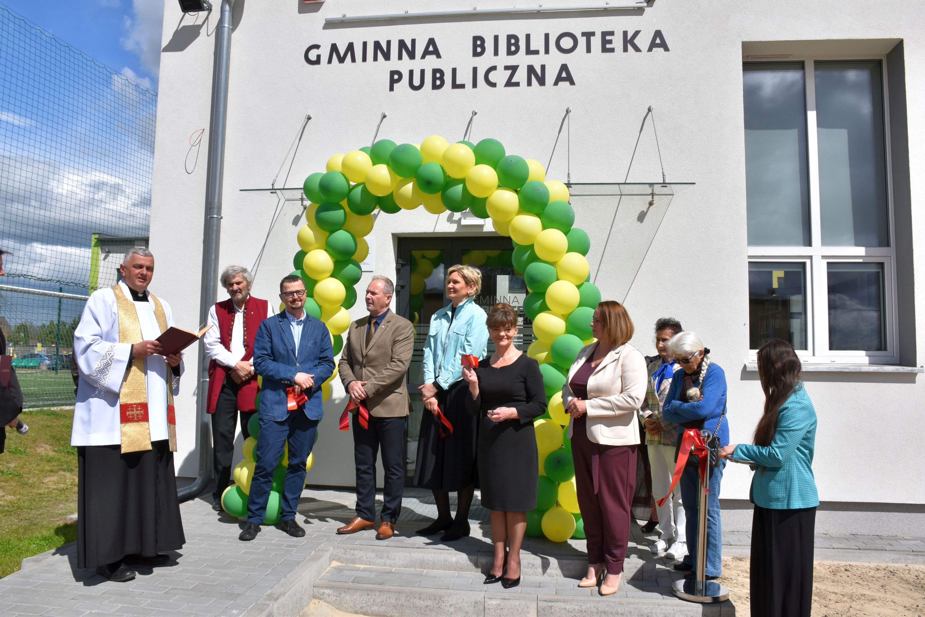 Uroczyste otwarcie nowej siedziby Gminnej Biblioteki Publicznej w Grzegorzewie