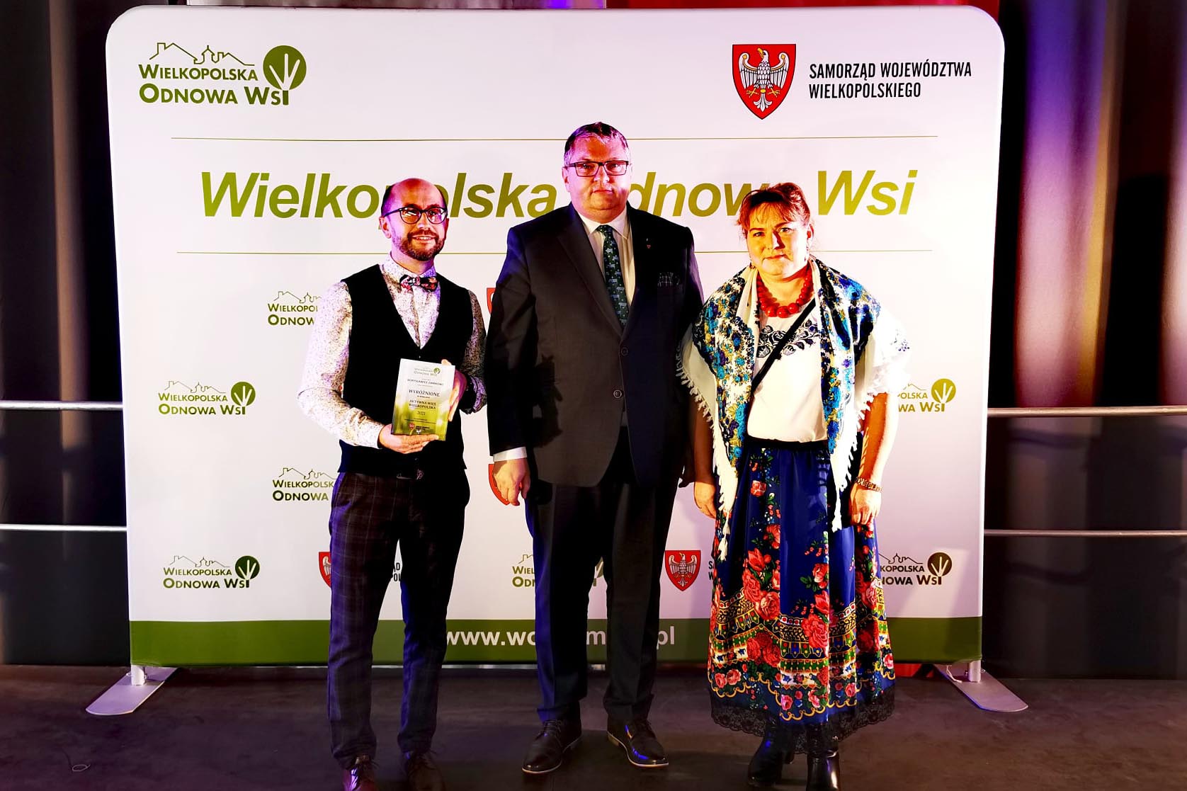 Liderzy Wielkopolskiej Odnowy Wsi wyróżnienie dla Sołectwa Borysławice Zamkowe