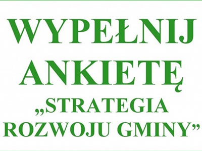 Ankieta dotycząca opracowania dokumentu Strategia Rozwoju Gminy Grzegorzew na lata 2025-2034
