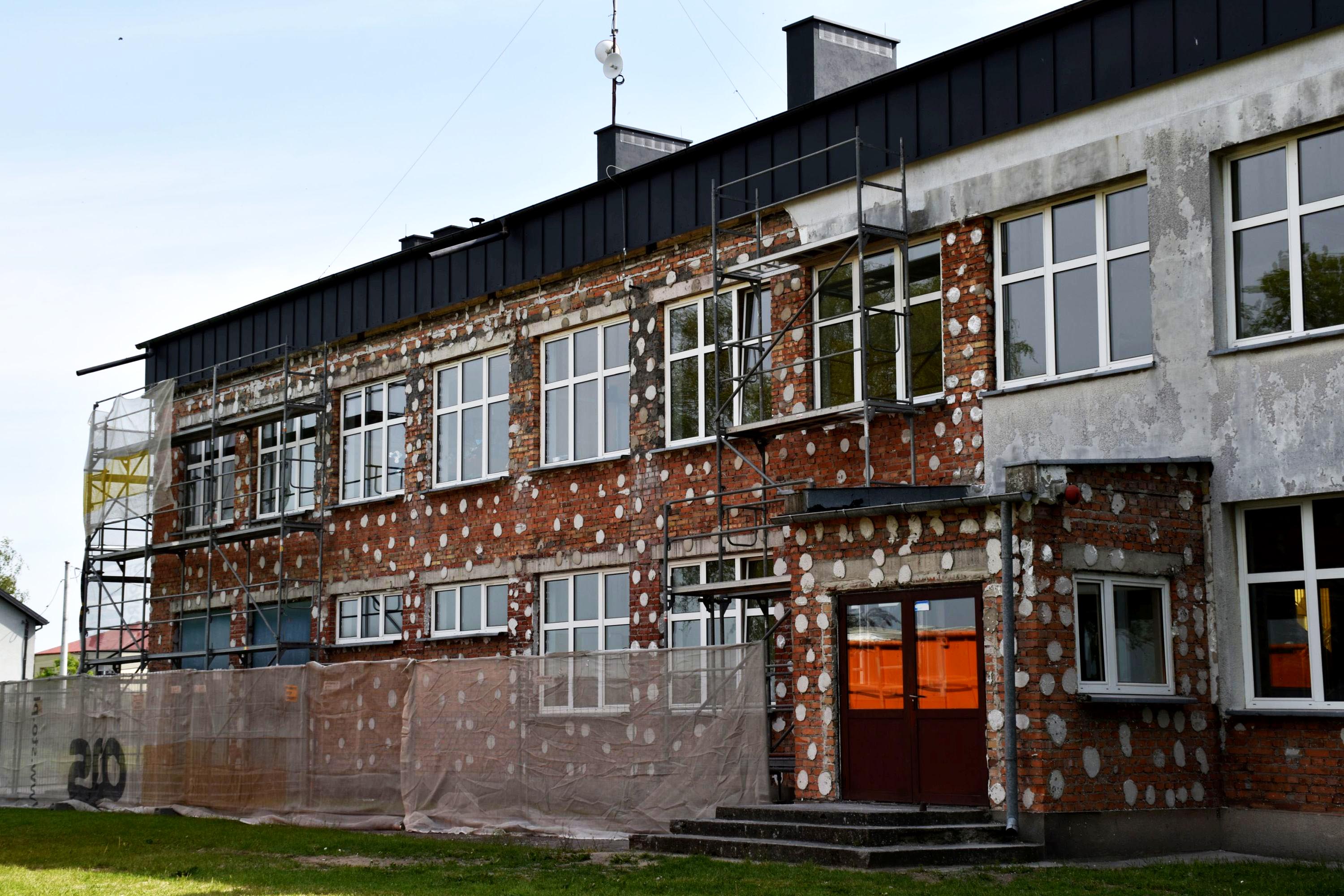 Ruszyły prace na Szkole Podstawowej im. Jana Pawła II w Bylicach-Kolonii