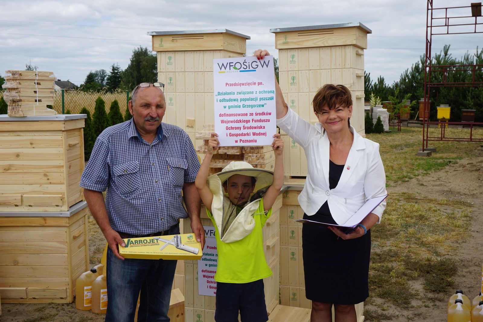 Działania związane z ochroną i odbudową populacji pszczół w Gminie Grzegorzew